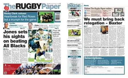 The Rugby Paper – November 13, 2022