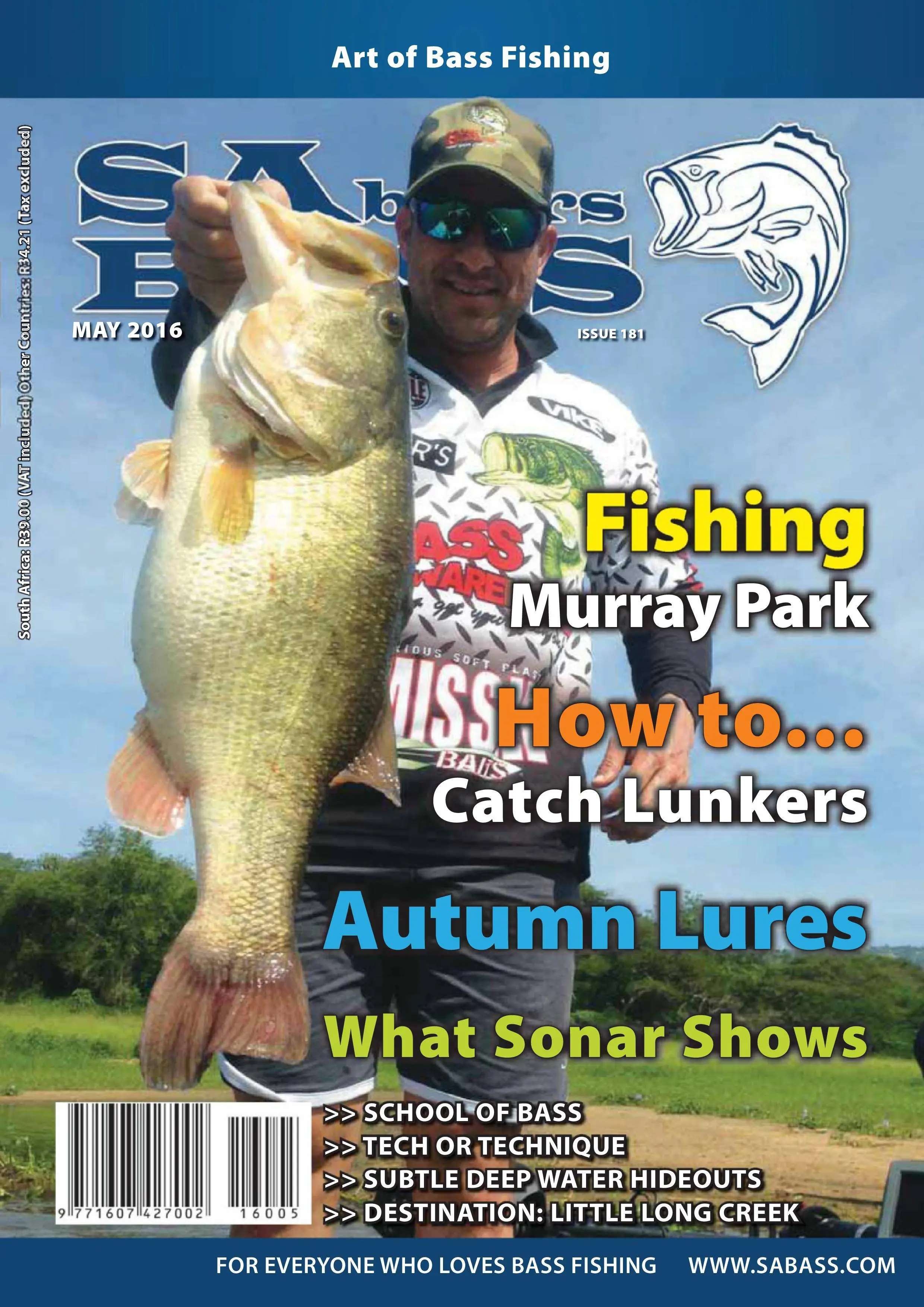 SA Bass - May 2016