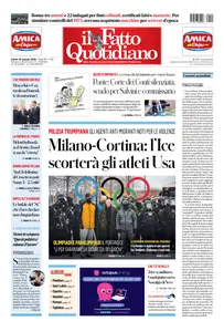Il Fatto Quotidiano - 24 Gennaio 2026