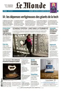 Le Monde du Dimanche 8 et Lundi 9 Février 2026
