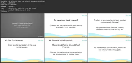Financial Math Primer For Absolute Beginners - Core Finance