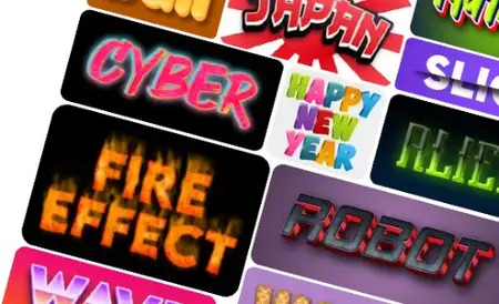 Happy New Year 2025 Editable Text Effects for Photoshop