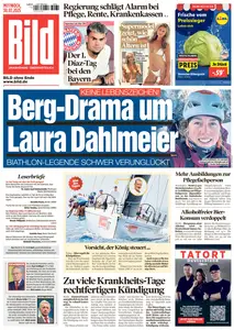 Bild Zeitung - 30 Juli 2025