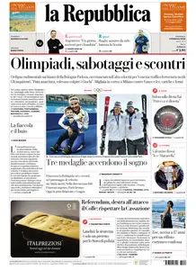 la Repubblica - 8 Febbraio 2026