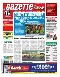 La Gazette des Courses - 31 Décembre 2024