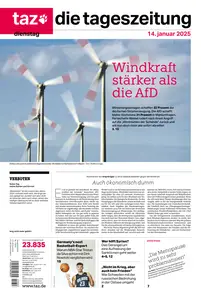 taz die tageszeitung  - 14 Januar 2025