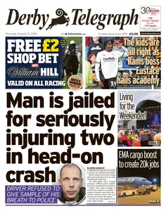 Derby Telegraph - 21 August 2025