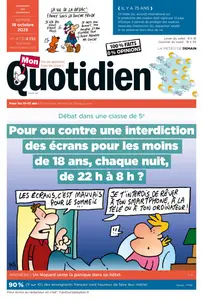 Mon Quotidien - 18 Octobre 2025