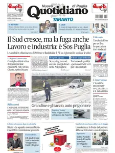 Quotidiano di Puglia Taranto - 28 Novembre 2025