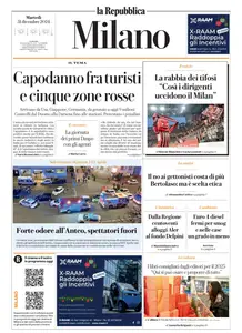la Repubblica Milano - 31 Dicembre 2024