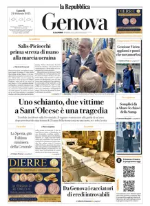 la Repubblica Genova - 24 Febbraio 2025