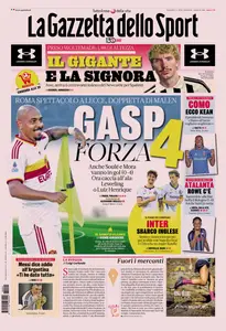 La Gazzetta dello Sport - 1 Settembre 2026