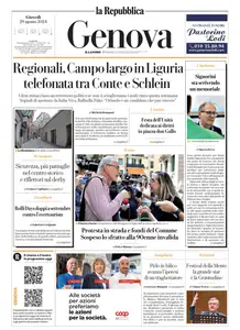 la Repubblica Genova - 29 Agosto 2024