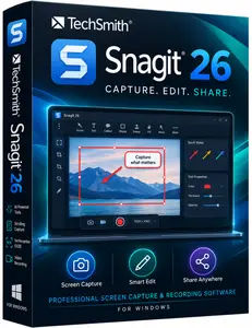TechSmith SnagIt 26.4.0.12714 (x64) Multilingual