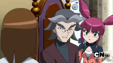 Beyblade Metal Fusion (2009 S02E14 How Grand! The Cage Match C W