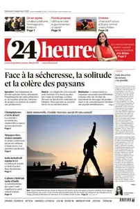 24 Heures - 2 Septembre 2026