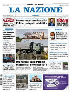 La Nazione Umbria Terni - 11 Settembre 2025