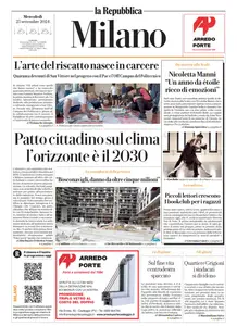 la Repubblica Milano - 25 Settembre 2024