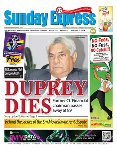 Trinidad & Tobago Daily Express - 25 August 2024