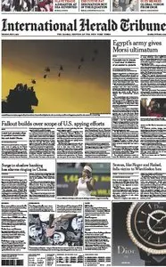 International Herald Tribune July 02 2013