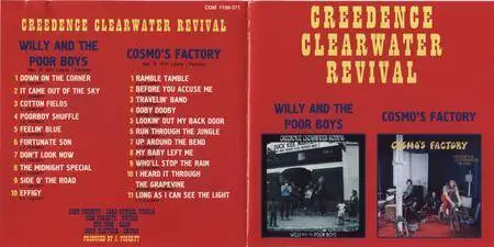 Creedence Clearwater Revival: Collection. 6 Albums on 3 CD (1969 - 1972)