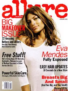 Eva Mendes Gets Wet And Wild For Allure