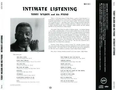 Teddy Wilson And His Piano - Intimate Listening (1954) {2016 Japan Verve 60th Rare Albums SHM-CD Reissue Series UCCV-9616}