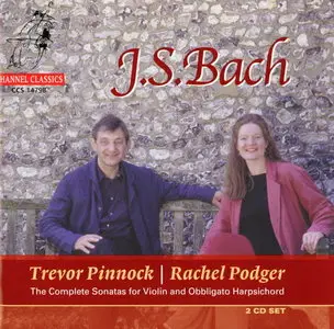 Rachel Podger, Trevor Pinnock - Bach: Sonatas for Violin and Obbligato Harpsichord (2000)