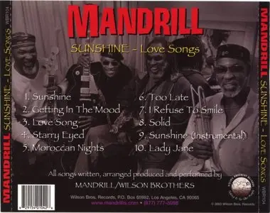 Mandrill - Sunshine (2003) {WBR104}