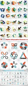 Vectors - Option Infographics Elements 12