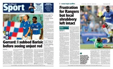 The Herald Sport (Scotland) – August 02, 2019