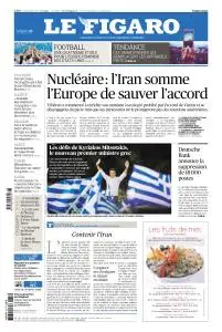 Le Figaro du Lundi 8 Juillet 2019