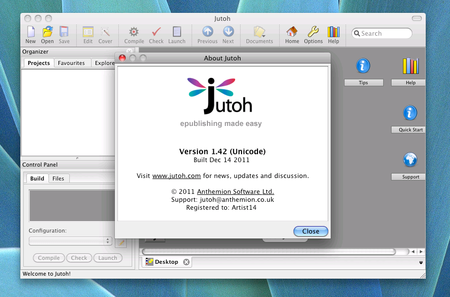 Anthemion Software Jutoh v1.42 Mac OS X