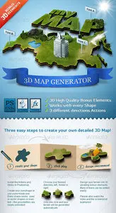 GraphicRiver - 3D Map Generator