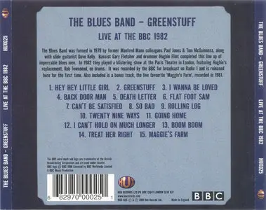 The Blues Band - Greenstuff: Live At The BBC 1982 [2001, Hux Records, HUX025]