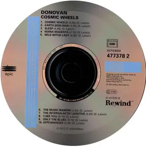 Donovan - Cosmic Wheels (1973)