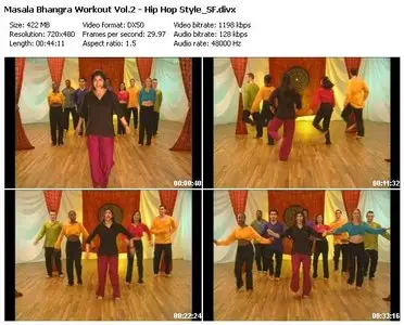 Masala Bhangra Workout Vol. 2: Hip Hop Style (2008)