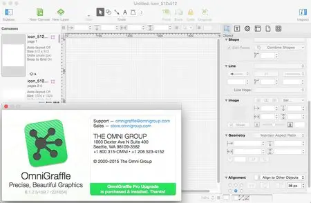 OmniGraffle Pro 6.1.2 Mac OS X