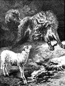 The Wolf And The Lamb. Adults Comic