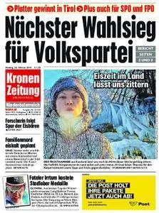 Kronen Zeitung Niederösterreich - 26. Februar 2018