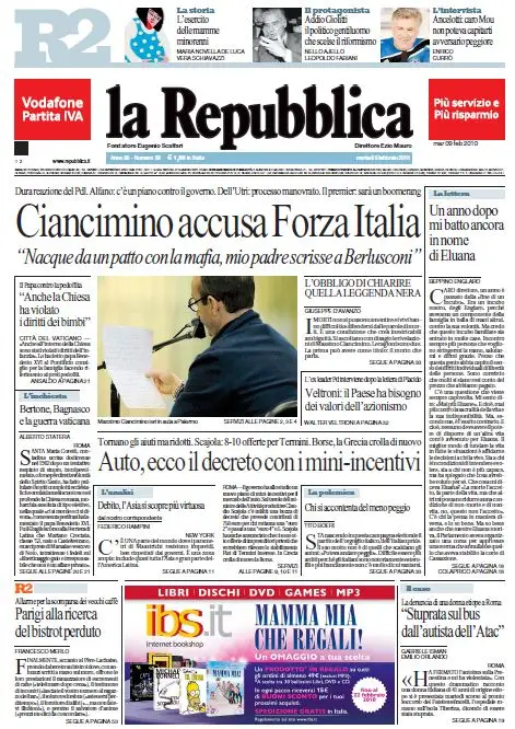 La Repubblica (09-02-10)