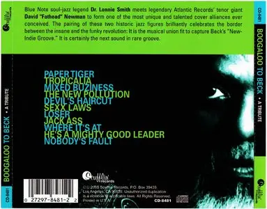 Dr. Lonnie Smith - Boogaloo To Beck (2003) {Scufflin' Records CD-8481}