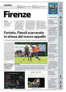 la Repubblica Firenze - 9 Luglio 2018