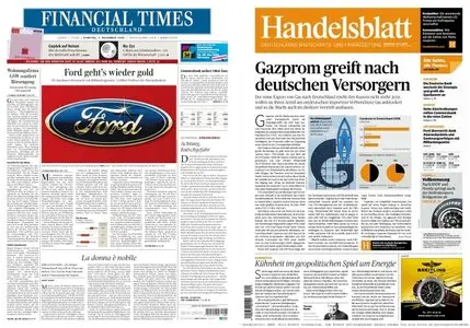 FinancialTimes Deutschland  & Handelsblatt vom 03.11.2009