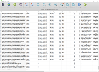 Arclab Website Link Analyzer 2.4