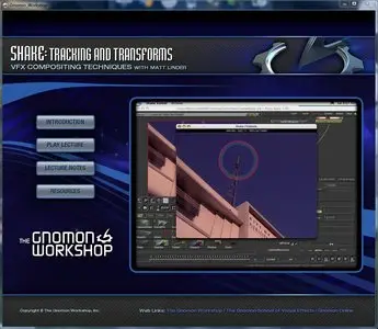 The Gnomon Workshop - Shake: Tracking And Transforms