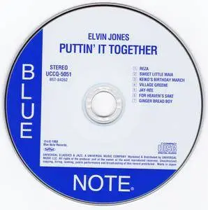 Elvin Jones - Puttin' It Together (1968) {2014 Japan SHM-CD Blue Note 24-192 Remaster}