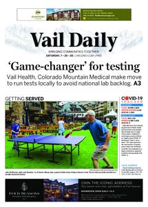 Vail Daily – July 25, 2020
