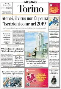 la Repubblica Torino - 25 Agosto 2020