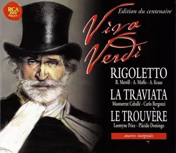 Viva Verdi - Rigoletto, La Traviata, Le Trouvere (Solti, Pretre, Mehta) [2000]